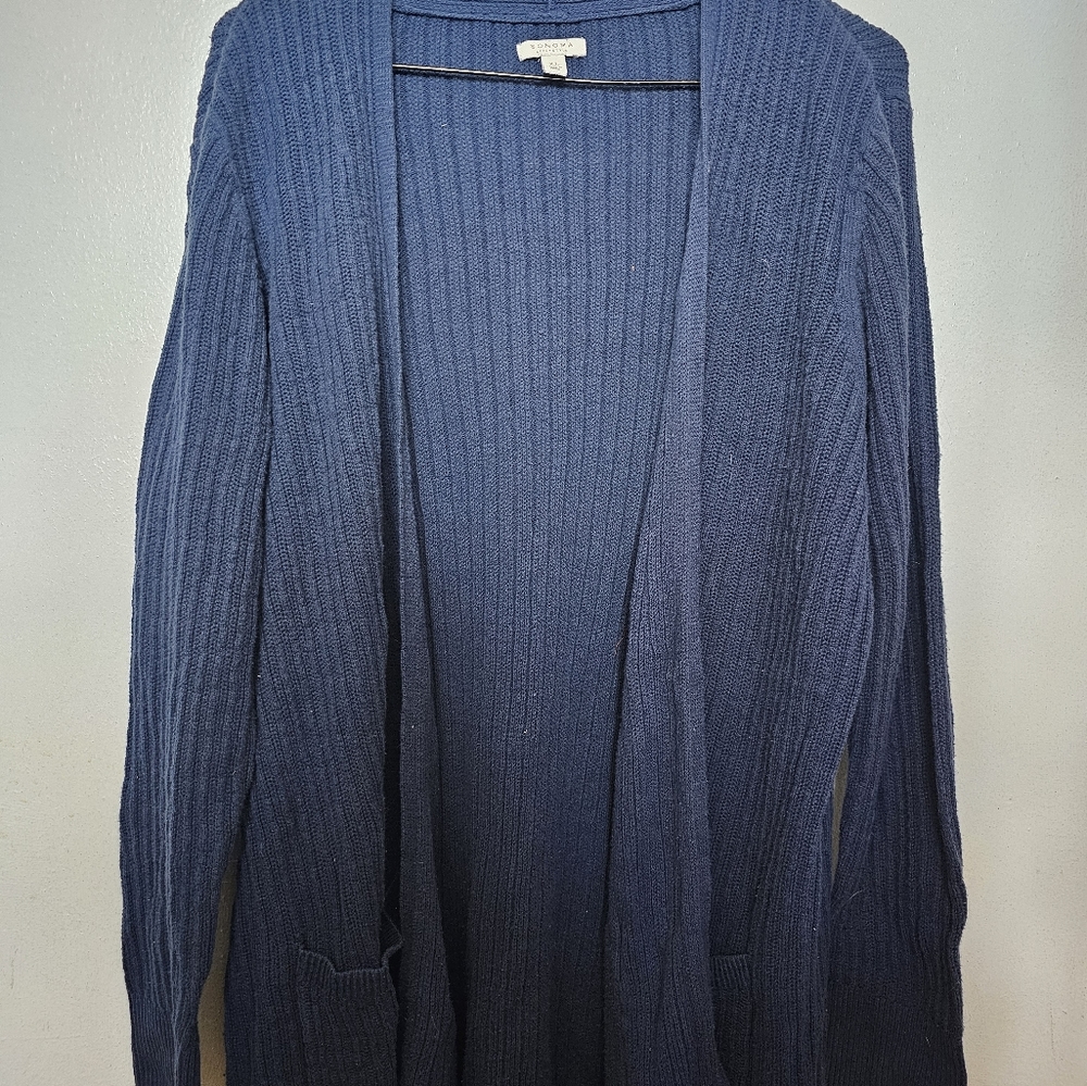 XL Blue Sonoma Cardigan